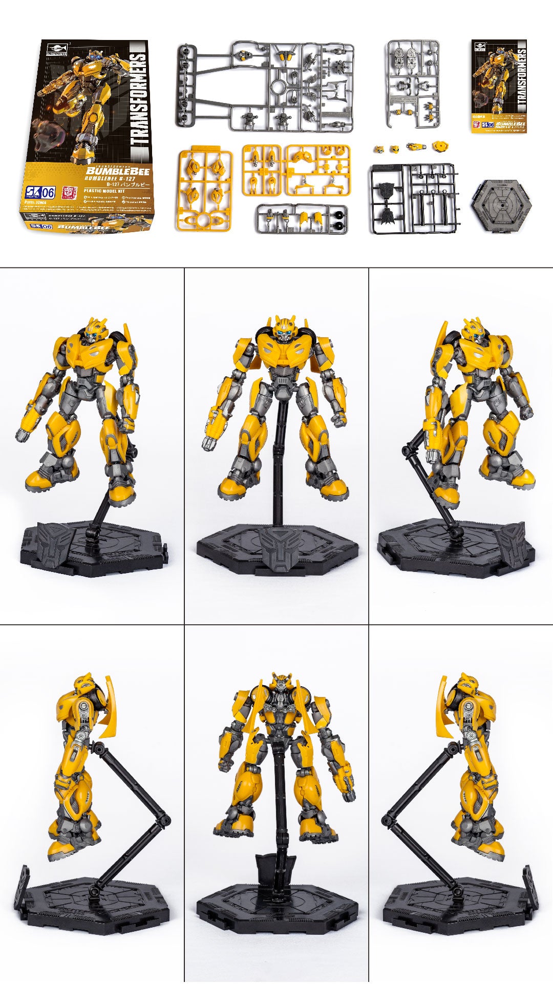 Pre-Order Trumpeter Transformers Bumblebee B-127 Plastic Model Kit