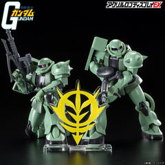 Pre-Order Zeon Symbol Bandai Logo Display