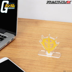 Pre-Order Zeon Symbol Bandai Logo Display