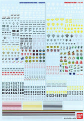 (P-Bandai) Gundam Decal DX 01 (One Year War)