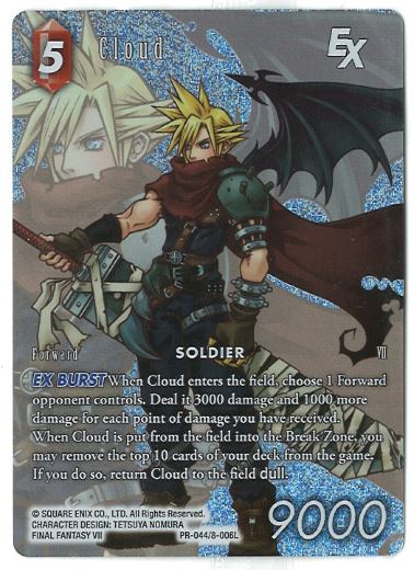 Final Fantasy TCG: Cloud EX - PR-044 8-006L