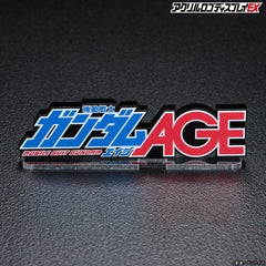 Gundam Age Bandai Logo Display