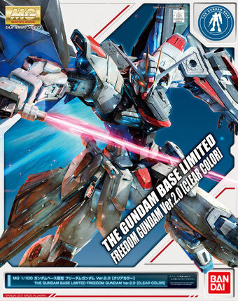 Gundam Base Limited MG Freedom Gundam Ver 2.0 [Clear Color]