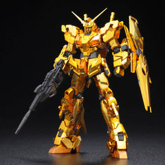 Gundam Base Limited RG Unicorn Gundam [Gold Coating]