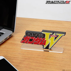 Gundam Wing Bandai Logo Display