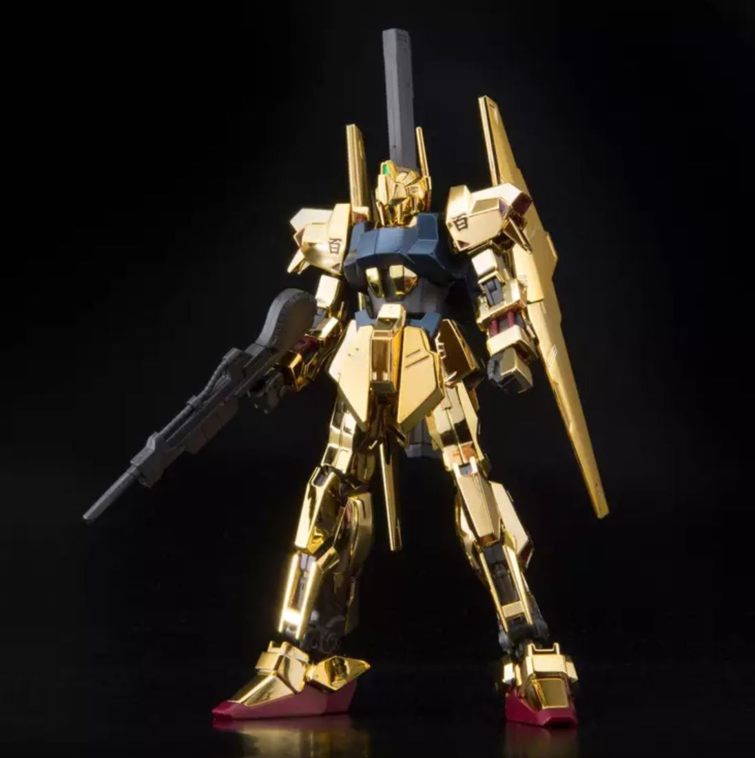 Gundam Base HGUC Hyaku Shiki Gold Plated