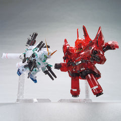 BB Senshi Gundam Base Limited Full Armor Unicorn Gundam & Neo Zeong [Clear Color]