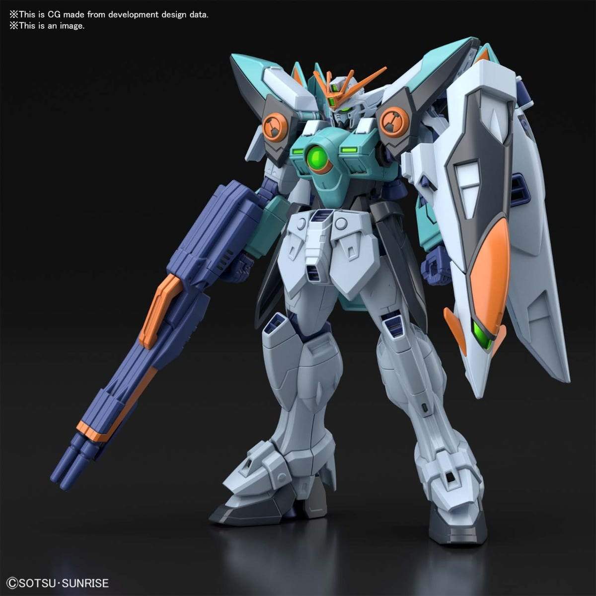 [Damaged Box] HG Wing Gundam Sky Zero "Gundam Breaker Battlogue"