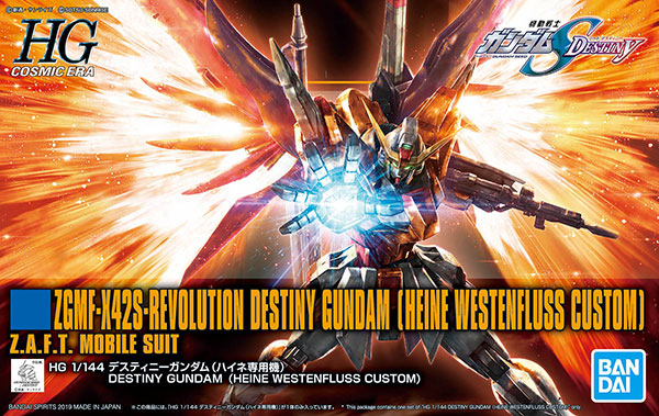 HGCE Destiny Gundam (Heine Westenfluss Custom)