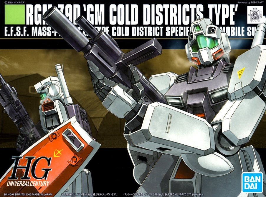 HGUC RGM-79D GM Cold District Type