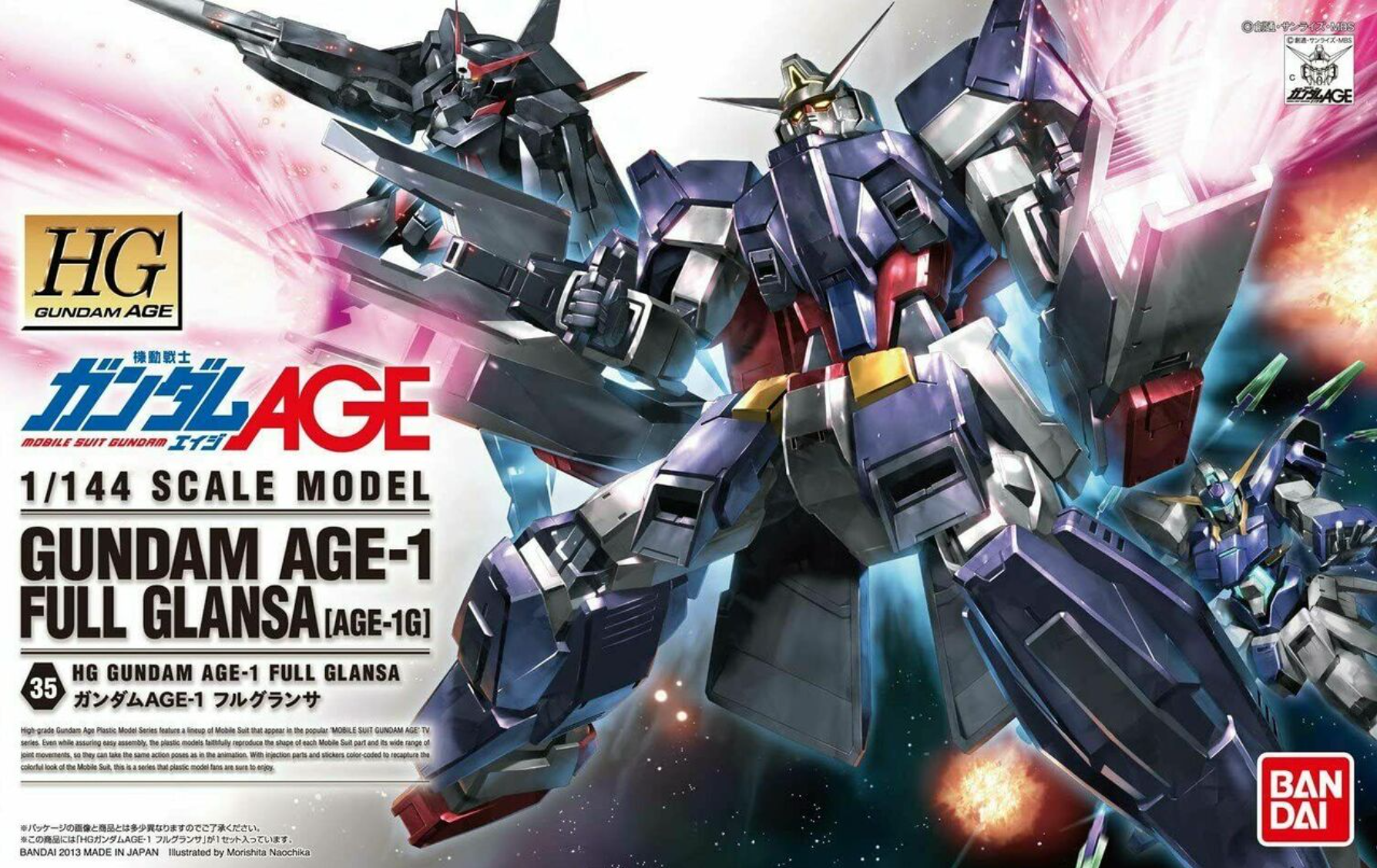 HG Gundam Age-1 Full Glansa