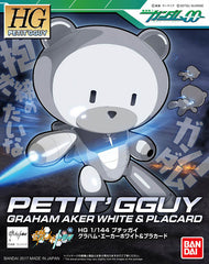 HGPG Graham Aker White & Placard