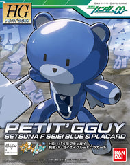 HGPG Setsuna F Seiei Blue & Placard