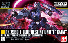 HGUC Blue Destiny Unit 1 "Exam"