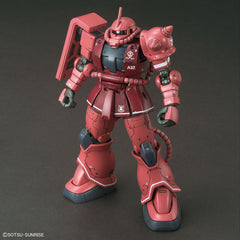 HG MS-06S Zaku II Char Red Comet Ver.
