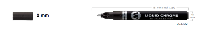 Molotow Liquid Chrome 2mm Tip