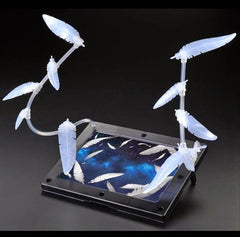 RG Wing Gundam Zero EW + P-Bandai Seraphim Feather Combo