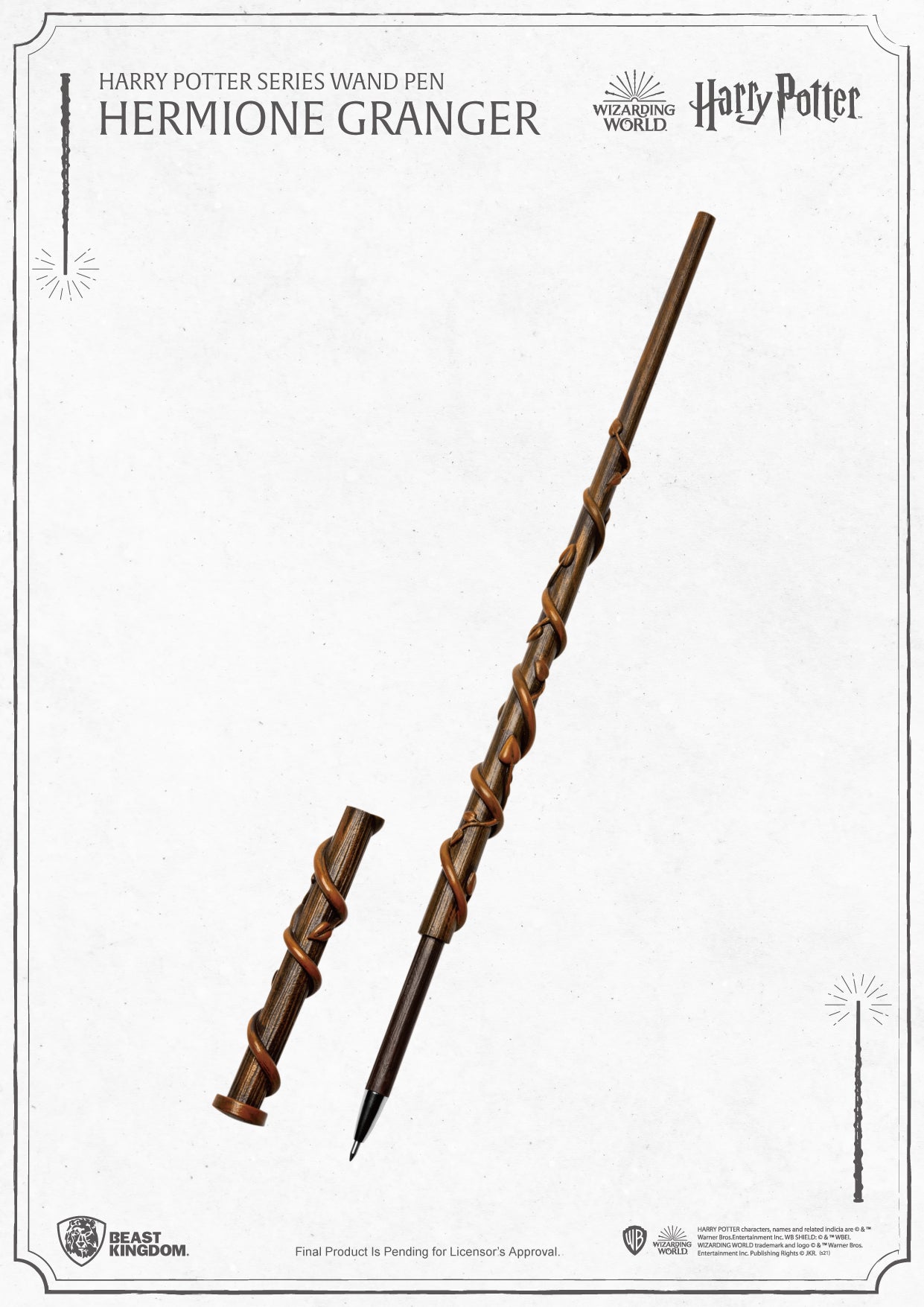 Pre-Order Harry Potter Series Wand Pen - Hermione Granger