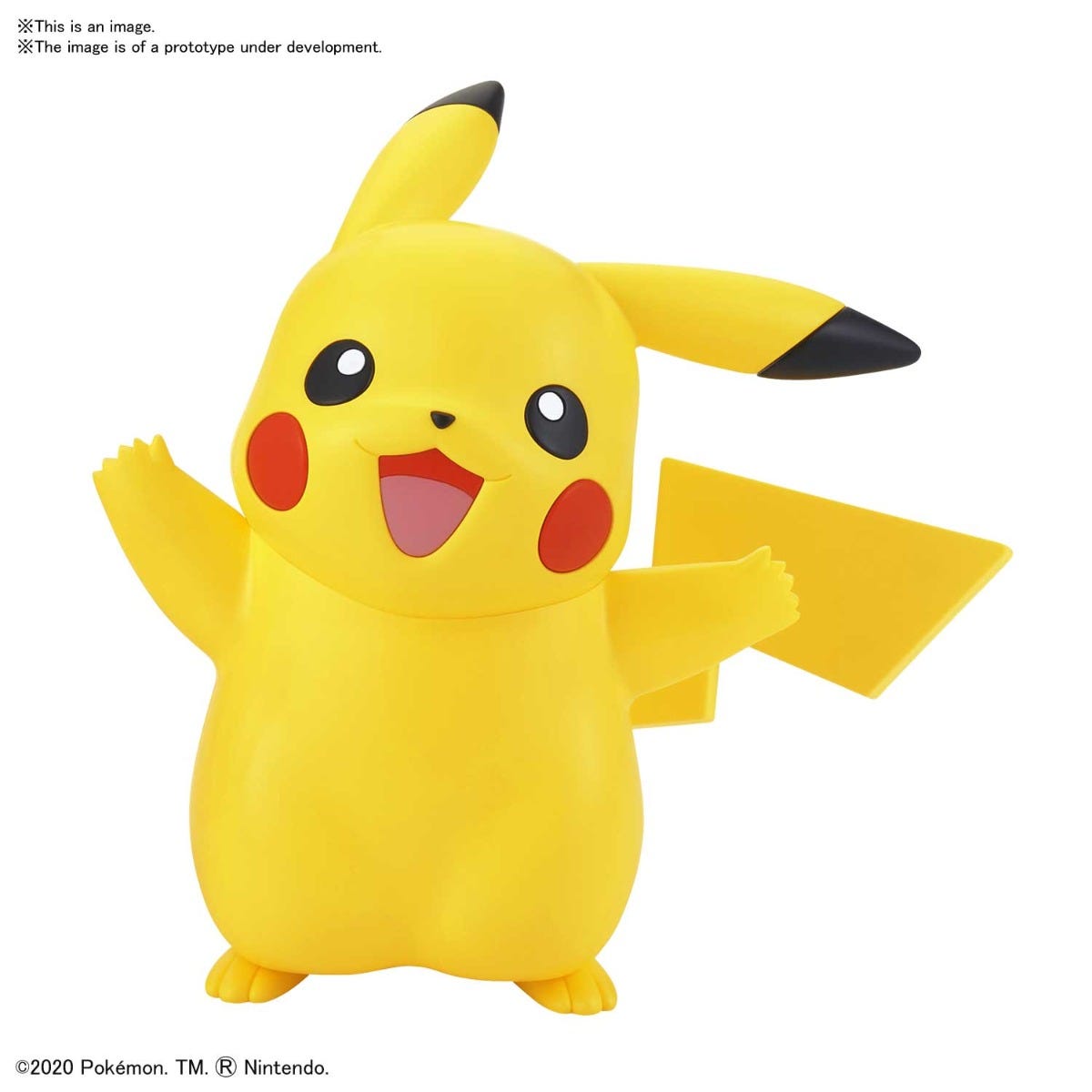 01 PIKACHU "Pokemon", Bandai Spirits Pokémon Model Kit Quick!!